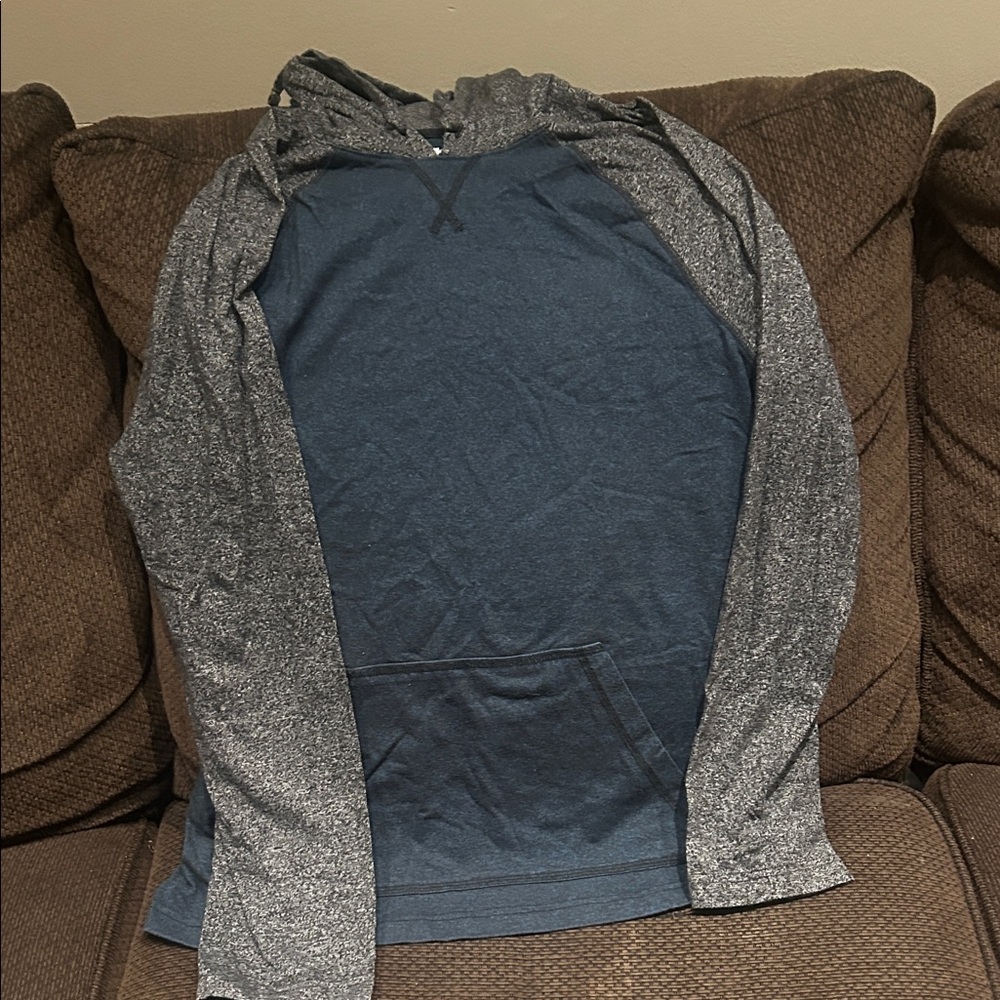 Tony Hawk Blue and Charcoal Hoodie